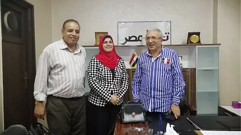 د. اسماء عبدالرحمن مدرس الادب بجامعة أسيوط تعلن انضمامها لحزب مستقبل وطن