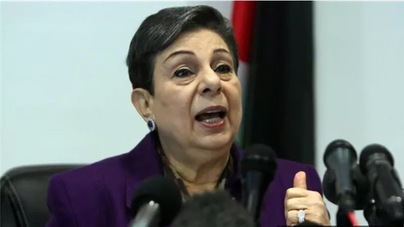عشراوى تبحث مع وفود دبلوماسية العدوان الإسرائيلى المتصاعد على غزة