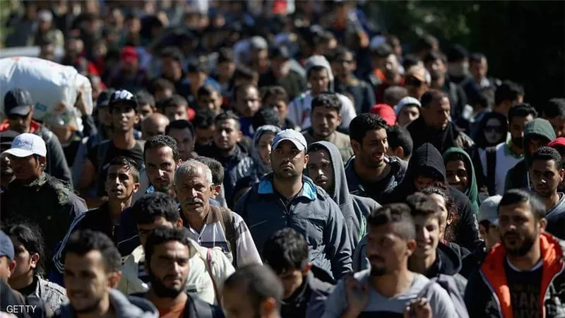 كم يبلغ عدد المهاجرين غير الشرعيين في أوروبا
