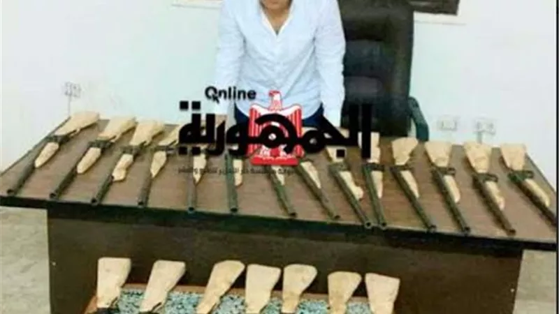عاطل أسيوط يسقط بـ 21 بندقية خرطوش قبل بيعها فى قنا