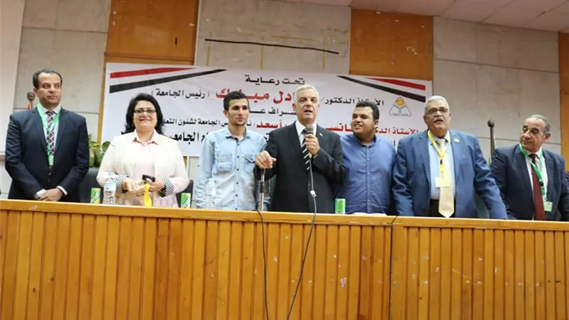 الخباز أميناً و عبد الحميد مساعداً لاتحاد طلاب جامعة المنوفية