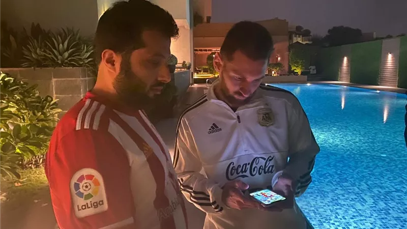 تركى آل الشيخ يفاوض ميسي على الإنتقال إلى ألميريا