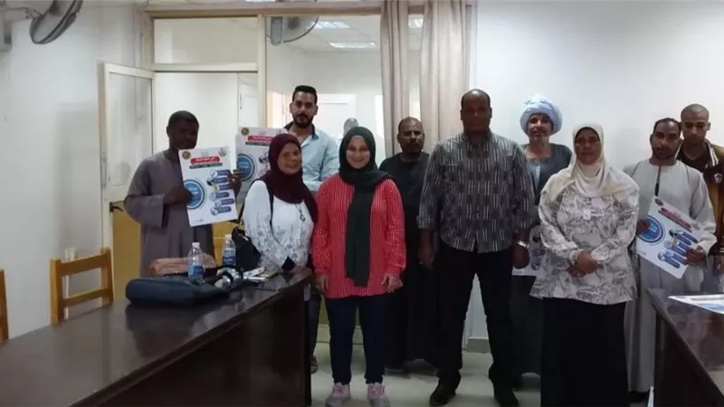 ندوة تثقيفية للتوعية بالأمراض المعدية والكبدية بالزينية شمال الأقصر