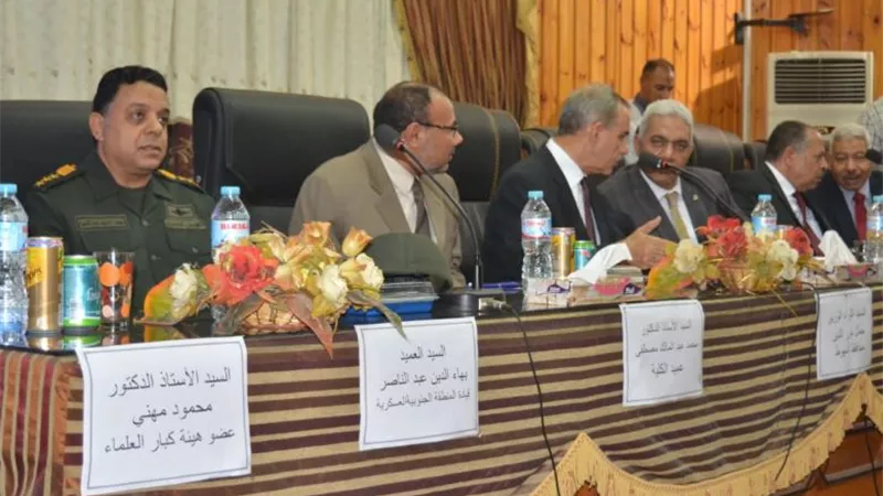 محافظ أسيوط فى ضيافة كلية أصول الدين والدعوة بأسيوطة احتفالا بذكرى المولد النبوي الشريف