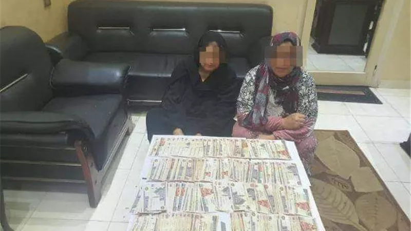 سقوط سيدتين تخصصتا فى سرقة رواد مكاتب البريد بالمطرية