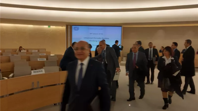 مجلس حقوق الانسان يعتمد التوصيات الخاصة بتقرير مصر