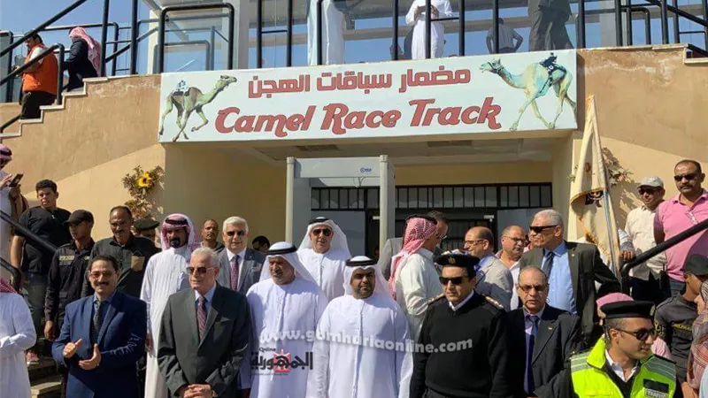 بالصور.. فرقة الإسماعيلية للفنون الشعبية تختتم مهرجان شرم الشيخ التنشيطي الثاني لسباقات الهجن