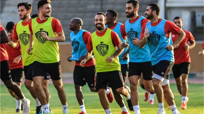 مفاجأة .. حارس المقاصة في مران الأهلي