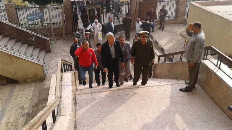 راجح قاتل .. إجراءات أمنية مشددة .. والمحافظ يتفقد مجمع المحاكم قبل بداية الجلسة الثالثة
