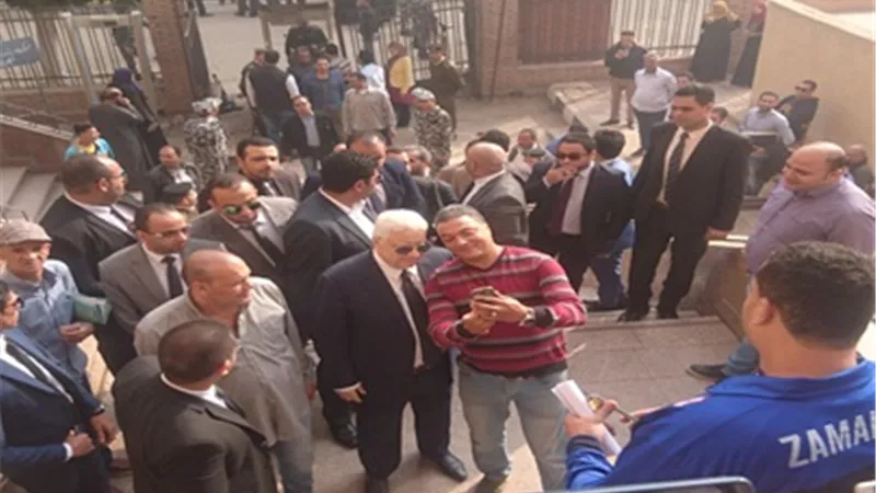 راجح قاتل .. مرتضى منصور يصل إلى مجمع محاكم شبين الكوم.. فيديو