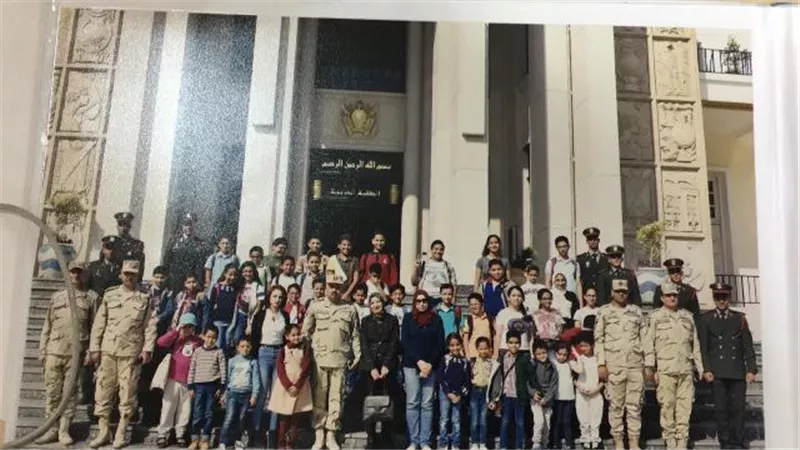 شباب المستقبل فى زيارة ميدانيه بالكليه الحربيه