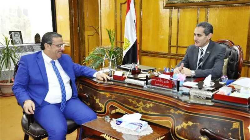 احمد زكى نائبا لرئيس جامعة القناه لخدمة المجتمع وتنمية البيئة