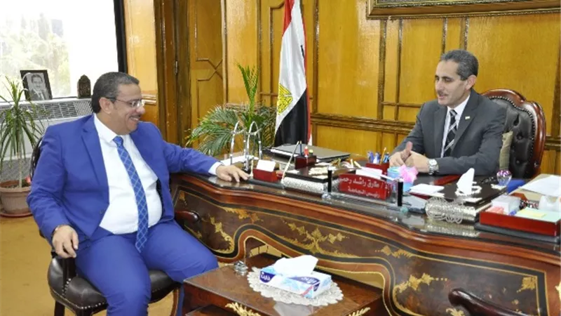 الدكتور احمد زكى نائبا لرئيس جامعة القناه لخدمة المجتمع