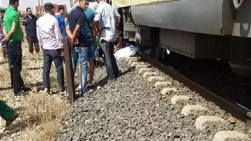 مصرع ربة منزل صدمها قطار بالعياط