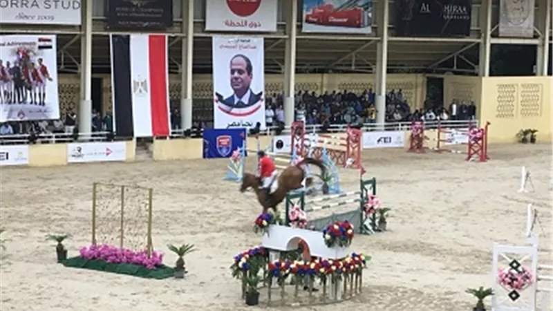 العيسوى وزيادة والوليد أبطال البطولة الدولية للفروسية