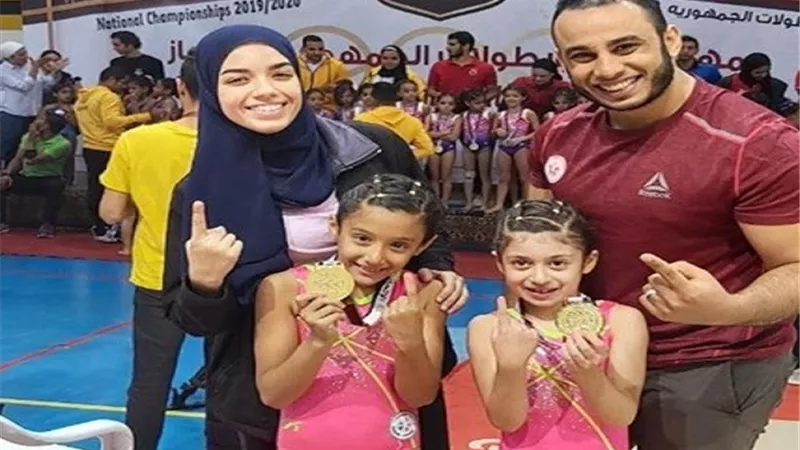 مايا ورهف تفوزان بذهبية بطولة الجمهورية 1 للجمباز الفني