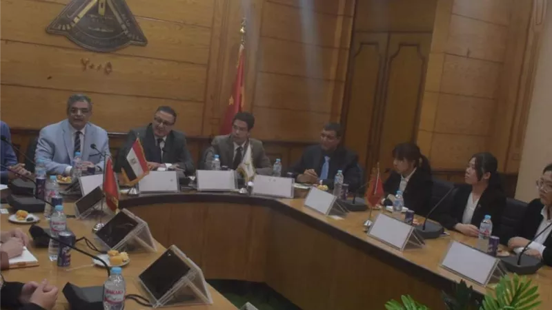 عروض موسيقية من وفد الأوكسترا الطلابي بجامعة بكين بجامعة بنها