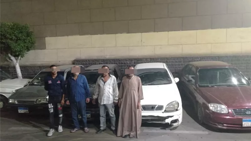 لصوص السيارات سقطوا فى 