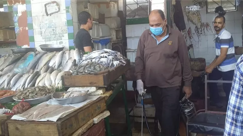 بالصور....النائب محمد دسوقي يقود حملة نظافة مكبرة بالجيزة