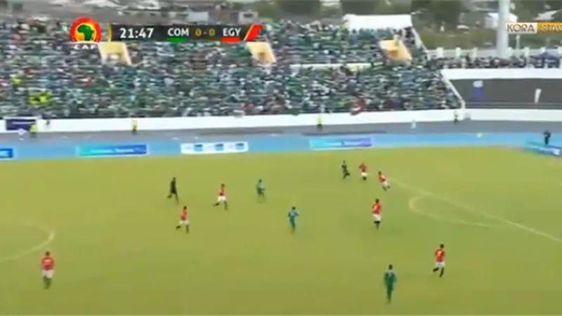 مصر تتعادل مع جزر القمر سلبيا فى الشوط الاول