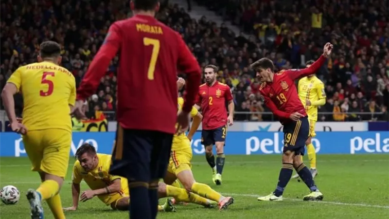 منتخب إسبانيا ينهي مشواره في تصفيات اليورو بفوز كبير على رومانيا