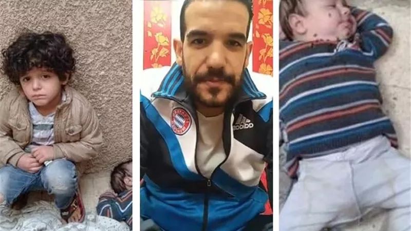 مفاجأة.. حجز زوجة المطرب الشعبى بعد تركها طفليها على السلم