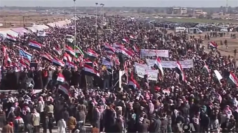 احتجاجات العراق الاوسع نطاقاً منذ سقوط صدام حسين في 2003