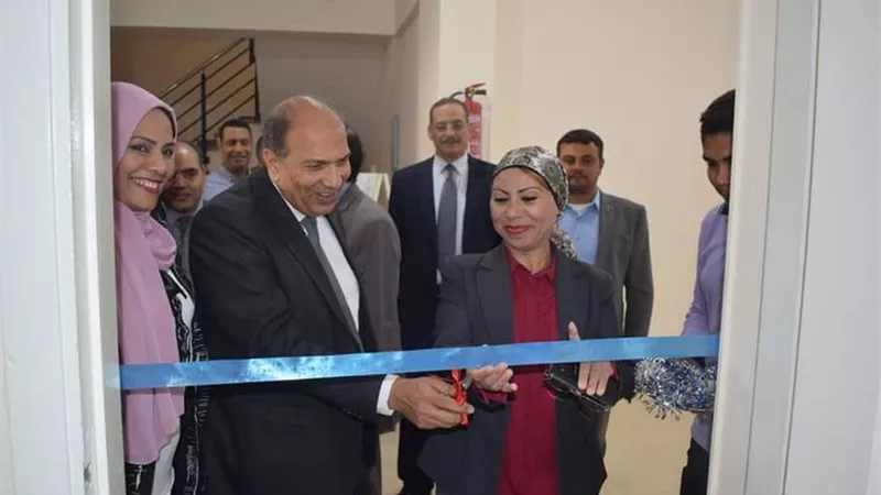 إفتتاح فرع الهيئة العامة للتنمية الصناعية بمركز معلومات شبكات المرافق فى مدينة الغردقة