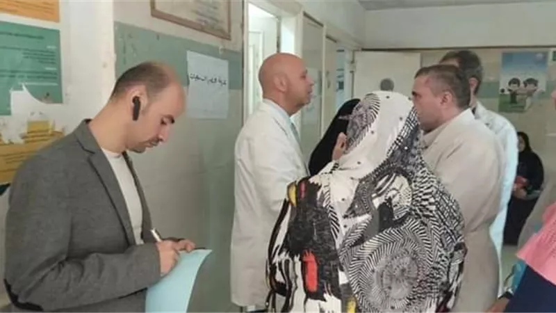 وكيل وزارة الصحة يتابع إنطلاق مبادرة الرئاسة للكشف المبكر عن ضعف السمع من بلبيس