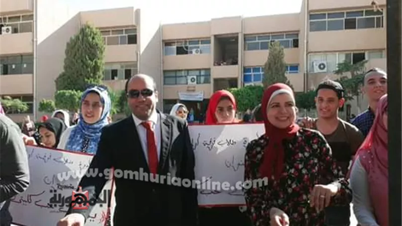 مبادرة يوم في حب كليتي بالتربية جامعة السادات