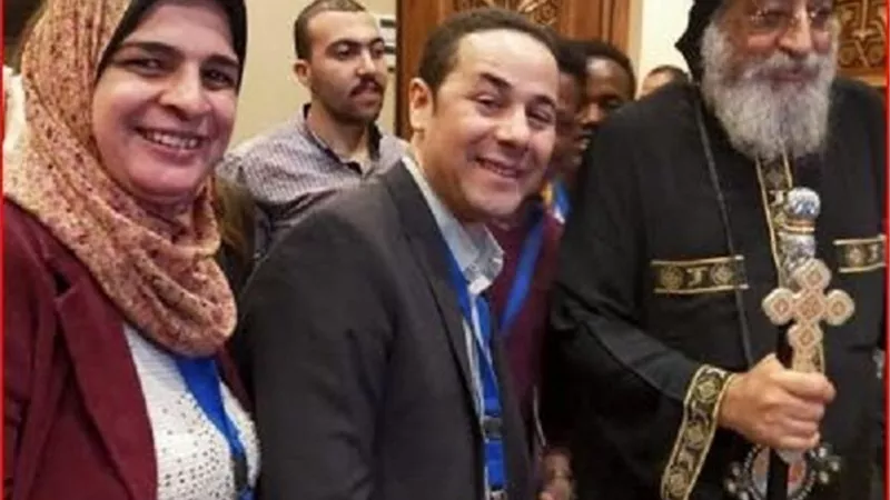 وفد جامعة أسيوط يلتقي قداسة البابا تواضروس الثاني بطريرك الكرازة المرقسية