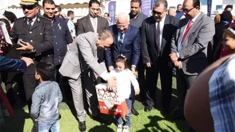 محافظ بورسعيد يشهد احتفال مستشفى النصر بيوم الطفل العالمي..صور