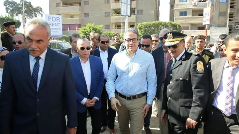 وزير الأثار يتفقد متحف كفر الشيخ ..صور