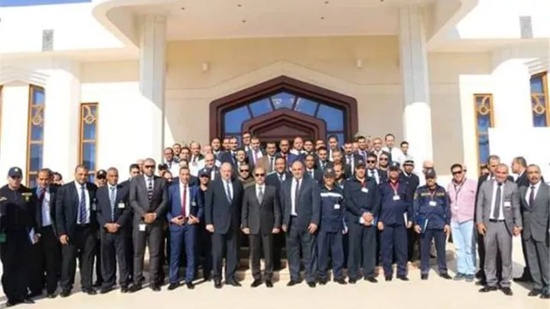 وزير الطيران يكرم العاملين بمطار شرم الشيخ لإنقاذهم الطائرة الاوكرانية قبل احتراقها..صور