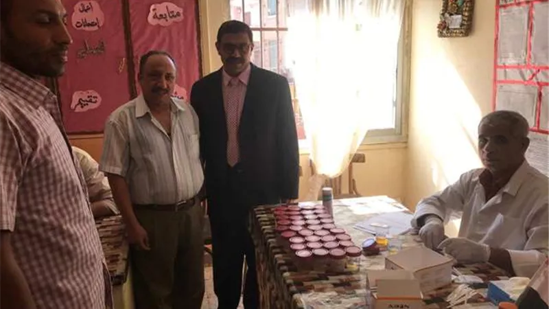700 موظف بإدارة بنها التعليمية يجرون تحاليل المخدرات