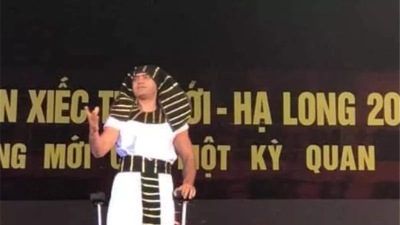 لاعبا السيرك القومى 