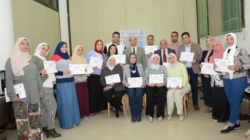 جامعة أسيوط تختتم أعمال دورتها التدريبية لرفع كفاءة أعضاء هيئة التدريس