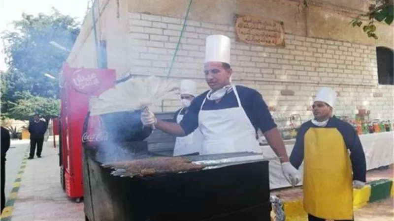 مصلحة السجون تكشف: مطاعم الكباب والكفتة فى سجن برج العرب بنظام 