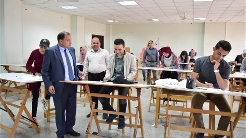 إحالة المقصرين للتحقيق فى جامعة بنى سويف