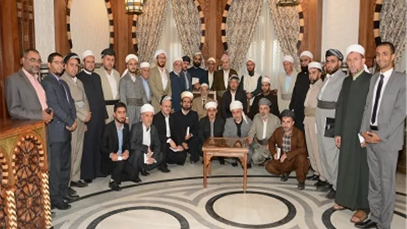 كبار العلماء تستقبل أئمة كردستان العراق المتدربين بمنظمة خريجى الأزهر
