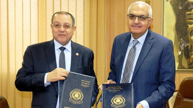 برتوكول تعاون لتدريب طلاب كلية طب جامعة الدلتا بجامعة المنصورة
