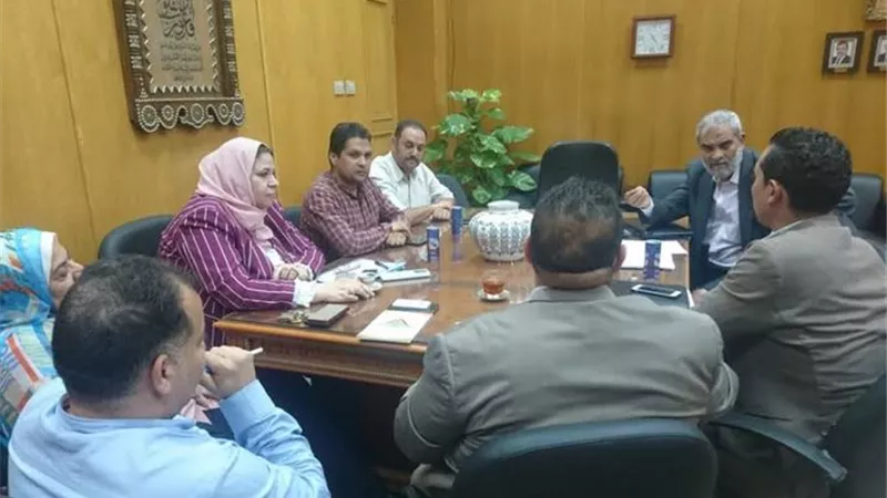 المغربى يترأس إجتماع تجهيز مركز الإختبارات المركزية الإلكترونية