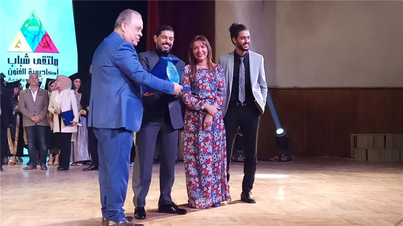 تكريم الموسيقار هاني فرحات في ملتقي شباب أكاديمية الفنون