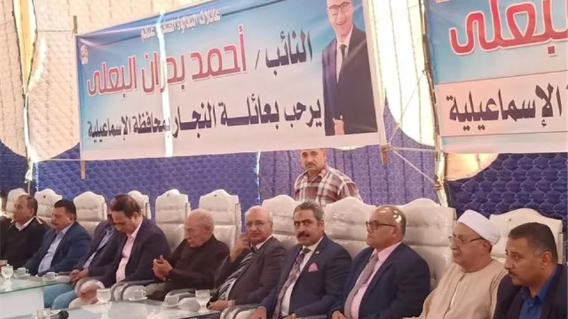 نائب الإسماعيلية ينهي خصومة ثأرية ..صور