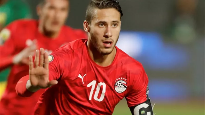 رمضان صبحى يفوز بجائزة أفضل لاعب في مباراة مصر وكوت ديفوار
