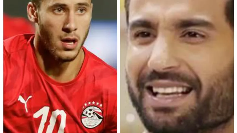 كريم فهمى يوجه رسالة الى رمضان صبحى