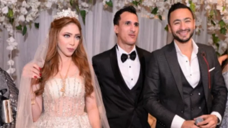 نجوم الفن فى حفل زفاف نجل أبو طارق صاحب محلات الكشرى.. صور