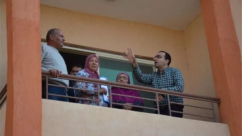 نائب محافظ الإسماعيلية يتفقد مشروعات الاسكان الاجتماعى بالقنطرة غرب ..صور