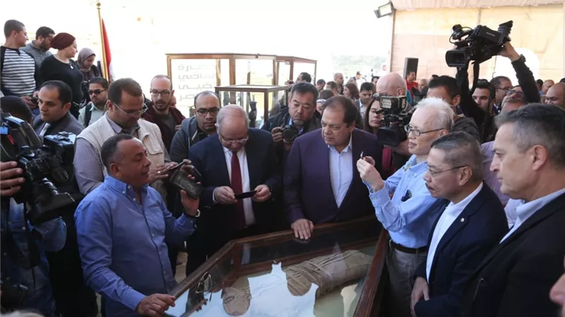أبو العينين: الاكتشافات الأثرية الجديدة كنز.. ولابد من دعمها بالتسويق والترويج
