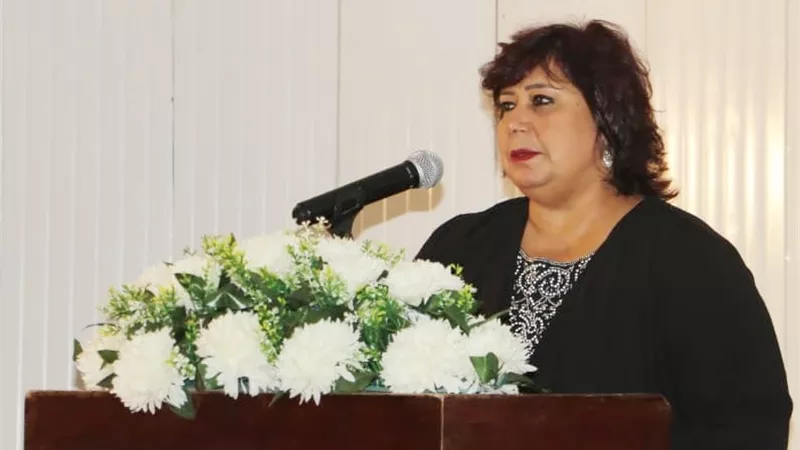 وزير الثقافة ترثى هيثم احمد زكى وتفتتح متحف ذاكرة قصر السينما